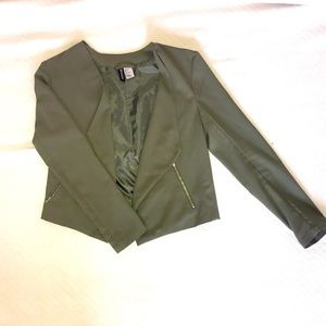Green blazer